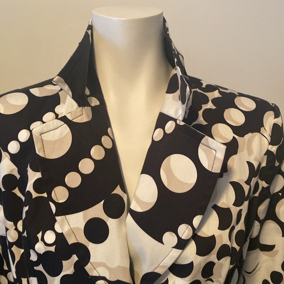 le Chateau Long Jacket Exc Cond  Size S Cotton 97%  Spandex 3% - Picture 8 of 13